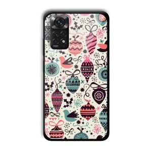 Abstract Customized Printed Glass Back Cover for Xiaomi Redmi Note 11