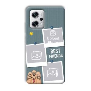 Best Friends Customized Printed Back Cover for Xiaomi Redmi K50i 5G