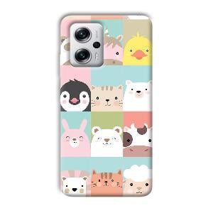 Kittens Phone Customized Printed Back Cover for Xiaomi Redmi K50i 5G