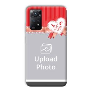 Valentine Customized Printed Back Cover for Xiaomi Redmi Note 11 Pro