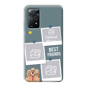 Best Friends Customized Printed Back Cover for Xiaomi Redmi Note 11 Pro