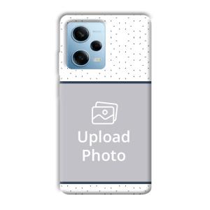 Blue Dots Customized Printed Back Cover for Redmi Note 12 5G