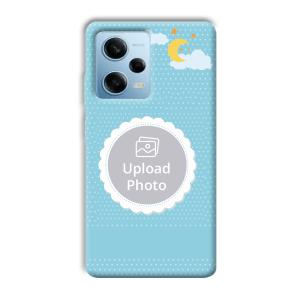 Circle Customized Printed Back Cover for Redmi Note 12 5G