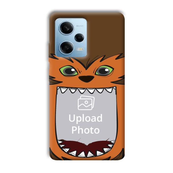Monkey Monster Customized Printed Back Cover for Redmi Note 12 5G