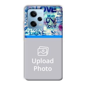 Love   Customized Printed Back Cover for Redmi Note 12 5G