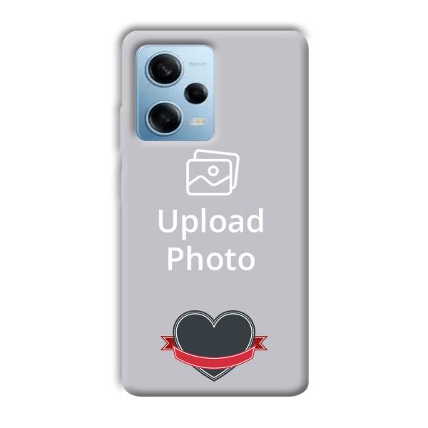 Heart Customized Printed Back Cover for Redmi Note 12 5G