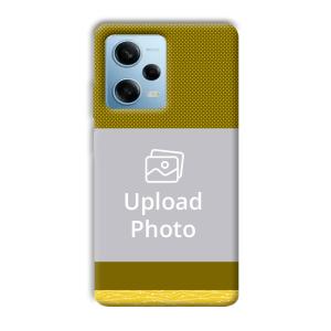 Yellowish Design Customized Printed Back Cover for Redmi Note 12 5G