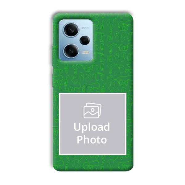 Instagram Customized Printed Back Cover for Redmi Note 12 5G