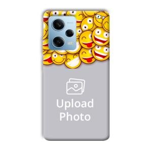 Emojis Customized Printed Back Cover for Redmi Note 12 5G