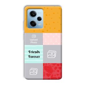 Friends Family Customized Printed Back Cover for Redmi Note 12 5G