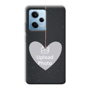 Hearts Customized Printed Back Cover for Redmi Note 12 5G
