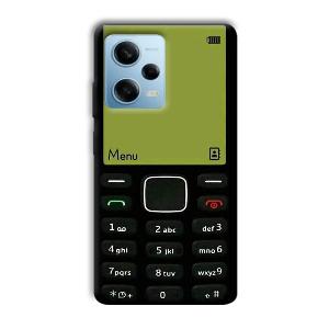Nokia Feature Phone Customized Printed Back Cover for Redmi Note 12 5G