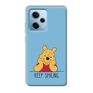 Winnie The Pooh Phone Customized Printed Back Cover for Redmi Note 12 5G