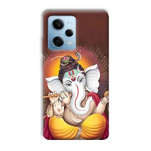 Ganesh  Phone Customized Printed Back Cover for Redmi Note 12 5G