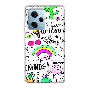 Stay Wild Phone Customized Printed Back Cover for Redmi Note 12 5G
