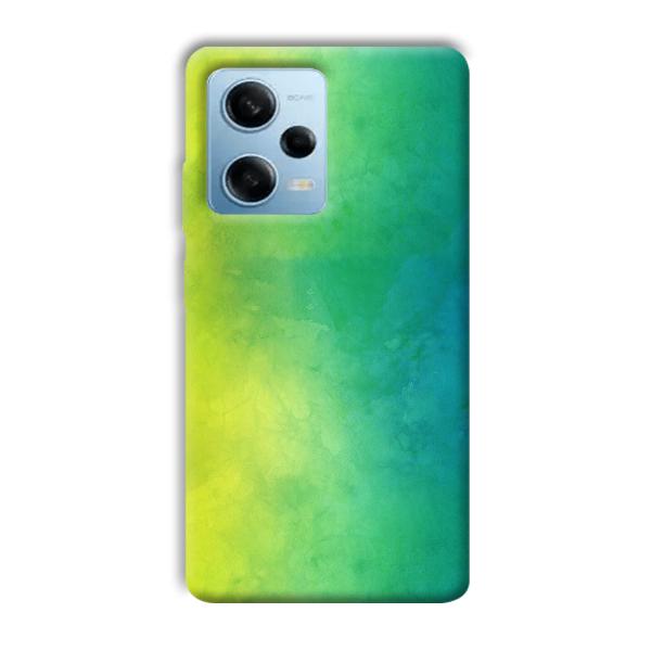 Green Pattern Phone Customized Printed Back Cover for Redmi Note 12 5G