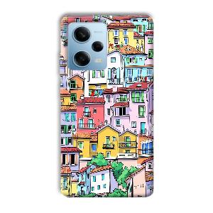 Colorful Alley Phone Customized Printed Back Cover for Redmi Note 12 5G
