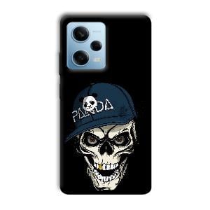 Panda & Skull Phone Customized Printed Back Cover for Redmi Note 12 5G