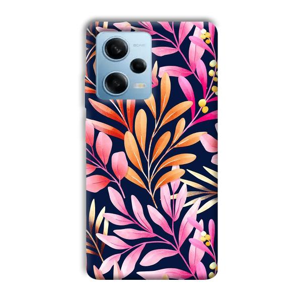 Branches Phone Customized Printed Back Cover for Redmi Note 12 5G