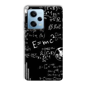 E is Equal To MC2 Phone Customized Printed Back Cover for Redmi Note 12 5G