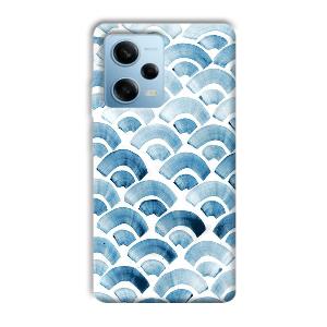 Block Pattern Phone Customized Printed Back Cover for Redmi Note 12 5G