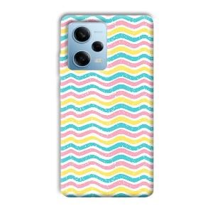 Wavy Designs Phone Customized Printed Back Cover for Redmi Note 12 5G