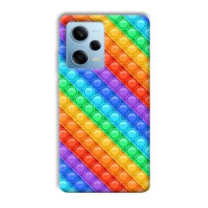 Colorful Circles Phone Customized Printed Back Cover for Redmi Note 12 5G