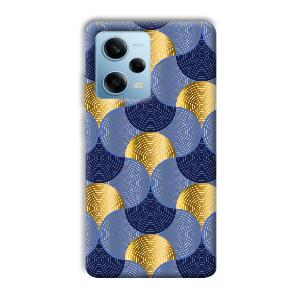 Semi Circle Designs Phone Customized Printed Back Cover for Redmi Note 12 5G
