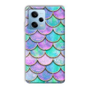 Mermaid Design Phone Customized Printed Back Cover for Redmi Note 12 5G