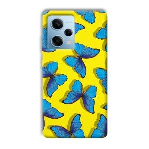 Butterflies Phone Customized Printed Back Cover for Redmi Note 12 5G