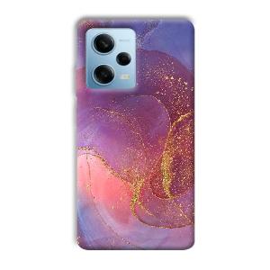 Sparkling Marble Phone Customized Printed Back Cover for Redmi Note 12 5G