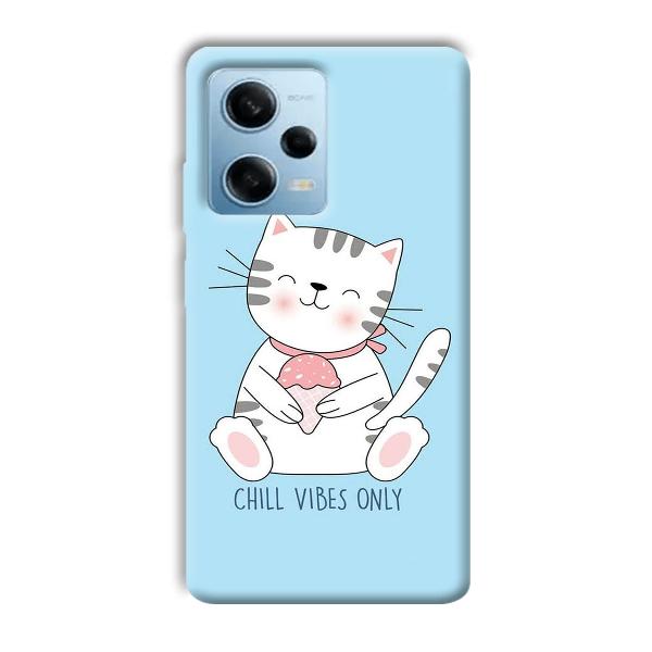 Chill Vibes Phone Customized Printed Back Cover for Redmi Note 12 5G