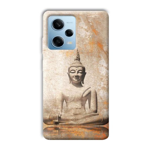Buddha Statute Phone Customized Printed Back Cover for Redmi Note 12 5G