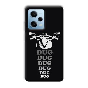 Dug Phone Customized Printed Back Cover for Redmi Note 12 5G