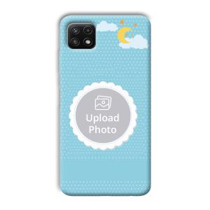 Circle Customized Printed Back Cover for Samsung Galaxy A22