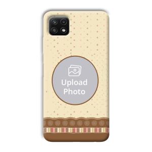 Brown Design Customized Printed Back Cover for Samsung Galaxy A22