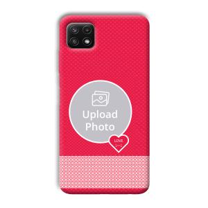 Love Symbol Customized Printed Back Cover for Samsung Galaxy A22