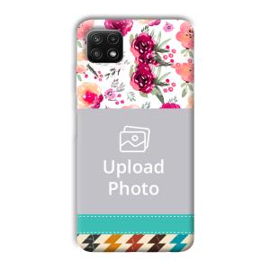 Water Color Painting Customized Printed Back Cover for Samsung Galaxy A22