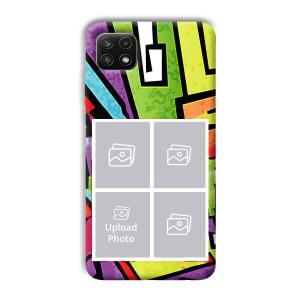 Pop of Colors Customized Printed Back Cover for Samsung Galaxy A22