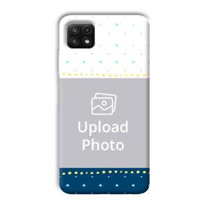 Cute Hearts Customized Printed Back Cover for Samsung Galaxy A22