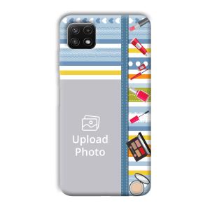 Makeup Theme Customized Printed Back Cover for Samsung Galaxy A22