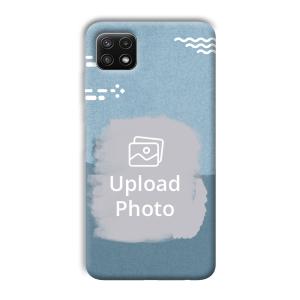 Waves Customized Printed Back Cover for Samsung Galaxy A22