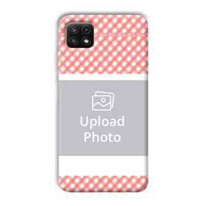 Cloth Pattern Customized Printed Back Cover for Samsung Galaxy A22