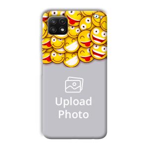 Emojis Customized Printed Back Cover for Samsung Galaxy A22