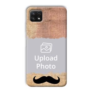 Moustache Customized Printed Back Cover for Samsung Galaxy A22