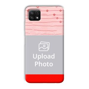 Hearts Customized Printed Back Cover for Samsung Galaxy A22