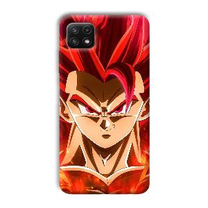 Goku Design Phone Customized Printed Back Cover for Samsung Galaxy A22