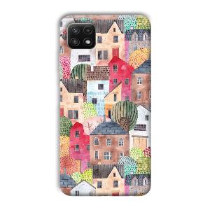 Colorful Homes Phone Customized Printed Back Cover for Samsung Galaxy A22