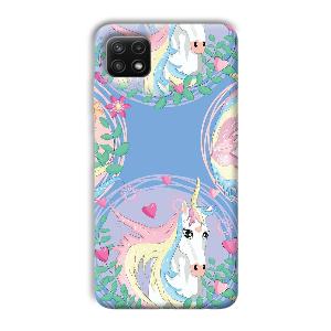 Unicorn Phone Customized Printed Back Cover for Samsung Galaxy A22