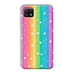 Starry Pattern Phone Customized Printed Back Cover for Samsung Galaxy A22